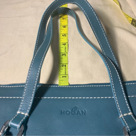 Hogan leather handbag tote made in Italy🇮🇹 - Picture 7 of 12